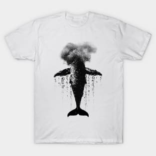 Smoke Head Whale T-Shirt